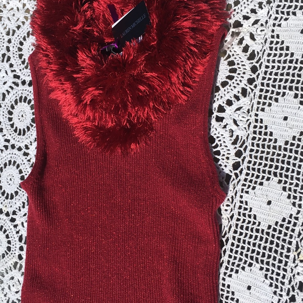 Lauren Michelle ( Faux  Fur ) sweater